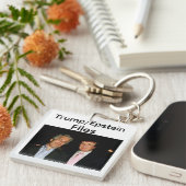 Trump/Epstein Dossiers Sleutelhanger (Voorkant Rechts)