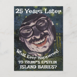 Trump Epstein Eiland Bestanden Baby's Republikein Briefkaart