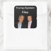 Trump/Epstein Files Sticker (Tas)