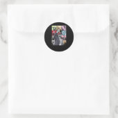 Trump Era Shirt Ronde Sticker (Tas)