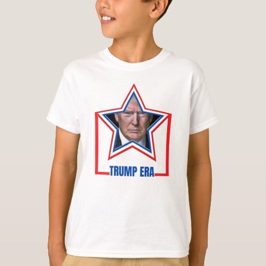 Trump Era Stemfoto kind T-shirt (Voorkant)