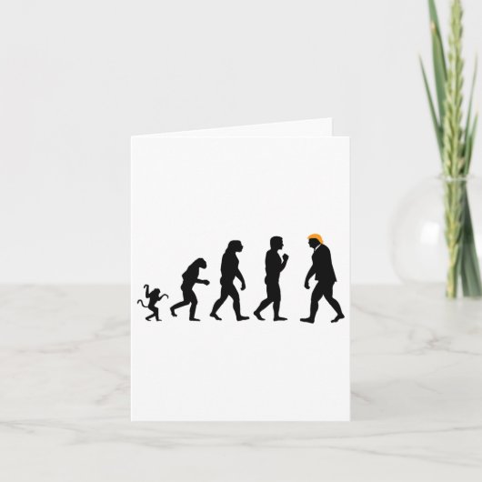 Trump Evolution verzet zich tegen grappige Donald Kaart (Voorkant)