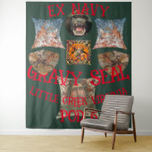 Trump Ex Marine Olifant Zeerover Boek Reality TV Wandkleed (In situ)