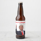 Trump Fab Creatief leuk Bierfles Etiket (Voorkant)