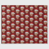 Trump Face Gift Wrap Cadeaupapier (Vlak)