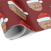 Trump Face Gift Wrap Cadeaupapier (Rol Hoek)
