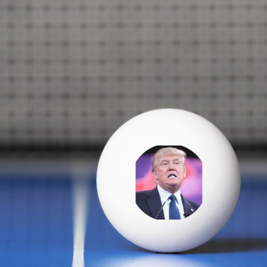 Trump Face Ping Pong Ball (Net)