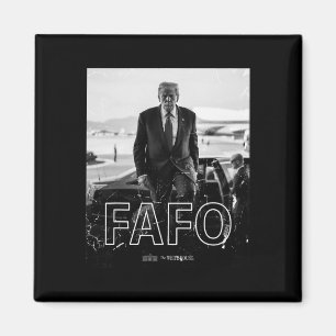 Trump Fafo Grappig Fafo Trump President Trump  Magneet