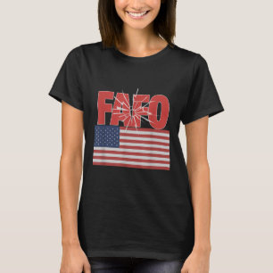 Trump Fafo, grappige Fafo Trump Amerikaanse vlag T-shirt