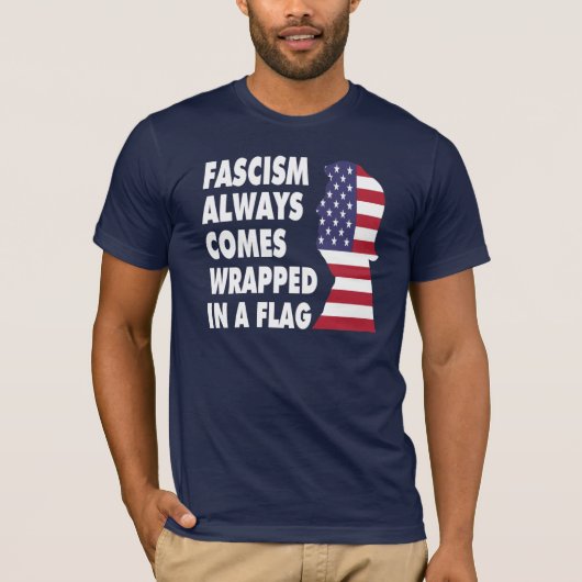TRUMP FASCISM T-Shirt (Voorkant)