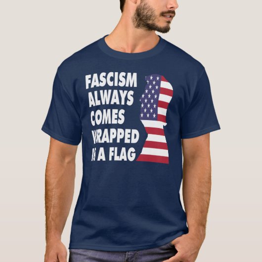 TRUMP FASCISM T-Shirt (Voorkant)