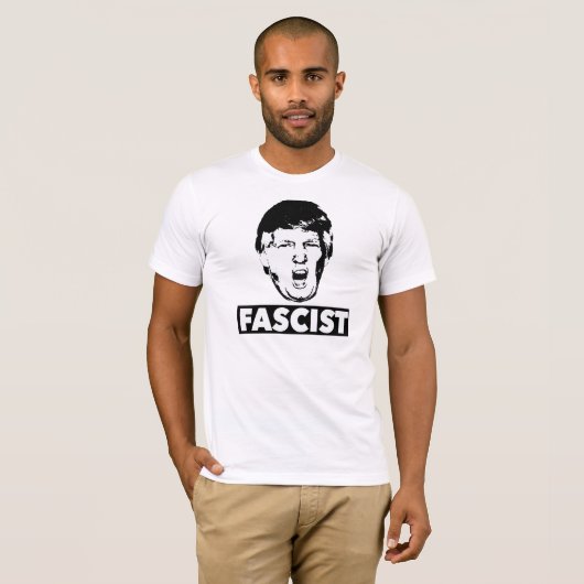 Trump fascistisch T-shirt (Voorkant volledig)