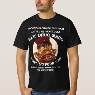 TRUMP FASCISTISCHE BUS-TOUR VACANTIE CRUISE T-SHIRT
