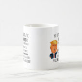 Trump Father, Funny Dad Birthday, Vaderdag mok (Center)