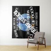 Trump Feest Afstudeerklas Pensioen Cruise Wandkleed (In situ)