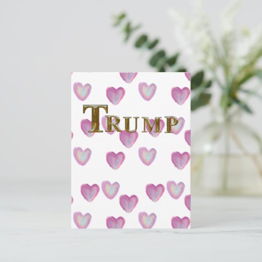 TRUMP FEESTDAGENKAART (Staand voorkant)