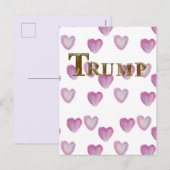 TRUMP FEESTDAGENKAART (Voorkant / Achterkant)