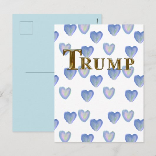 TRUMP FEESTDAGENKAART (Voorkant / Achterkant)