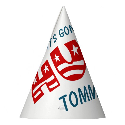 Trump FEestelijke Feestversiering Verjaardags Cade Feesthoedjes (Links)