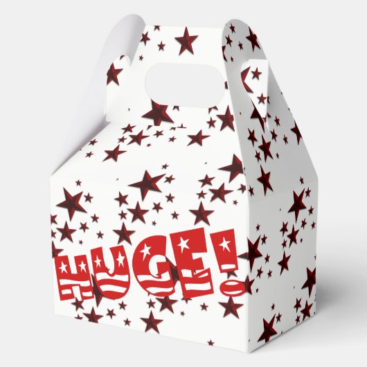 Trump FEestelijke Feestviering Receptie Bedankdoosjes (Voorkant)