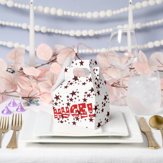 Trump FEestelijke Feestviering Receptie Bedankdoosjes (Huwelijk)