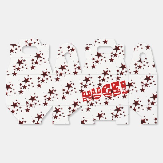 Trump FEestelijke Feestviering Receptie Bedankdoosjes (Ongevouwen)