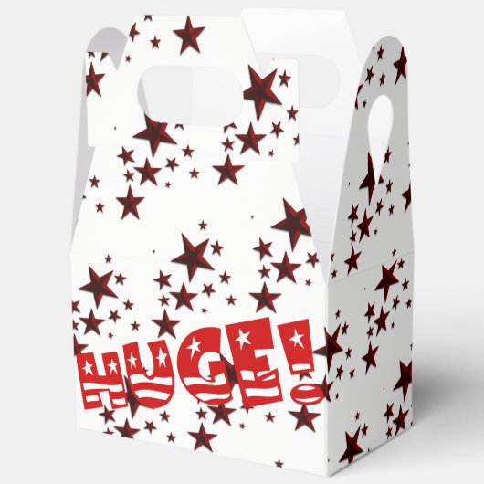 Trump FEestelijke Feestviering Receptie Bedankdoosjes (Open)