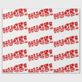 Trump FEestelijke Verjaardagsfeest Viering Cadeaupapier (Vlak)