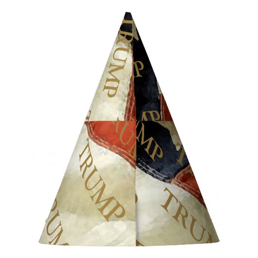 Trump Feesthoedjes (Achterkant)