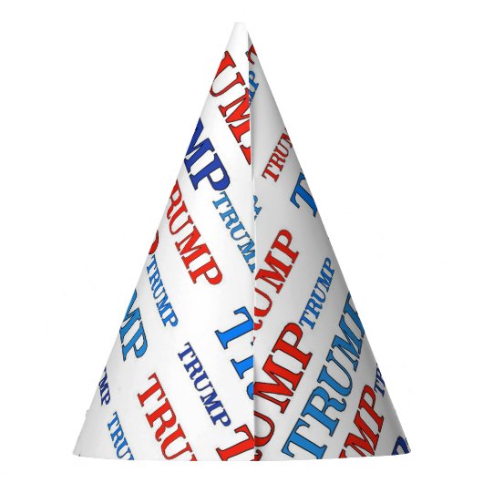 Trump Feesthoedjes (Achterkant)