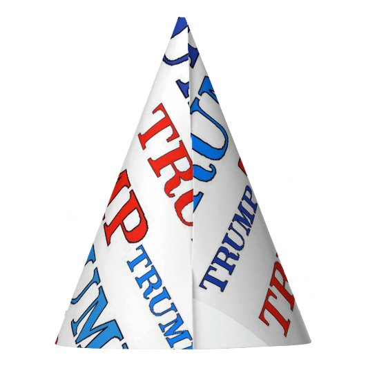 Trump Feesthoedjes (Achterkant)