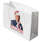 Trump. Feliz Navidad, Mexico gaat ervoor betalen! Groot Cadeauzakje (Achterkant Gekanteld)