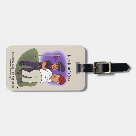 Trump Felonies Bagagelabel (Voorkant horizontaal)