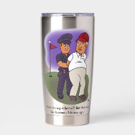 Trump Felonies Geïsoleerde Drinkbeker