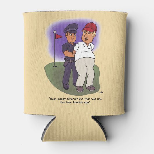 Trump Felonies Koelbox Blikjeskoeler (Voorkant)