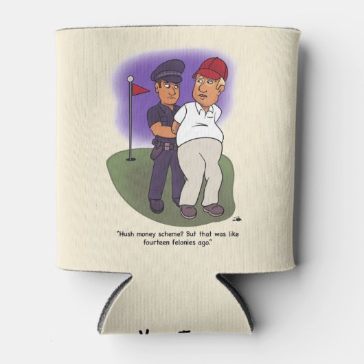 Trump Felonies Koelbox Blikjeskoeler (Voorkant)