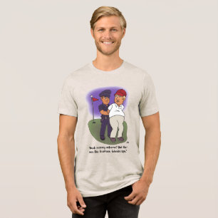 Trump Felonies Mannen Tri-Blend Shirt