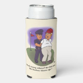 Trump Felonies Seltzer Blikjeskoeler (Seltzer Achterkant)