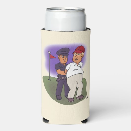 Trump Felonies Seltzer Blikjeskoeler (Seltzer Voorkant)