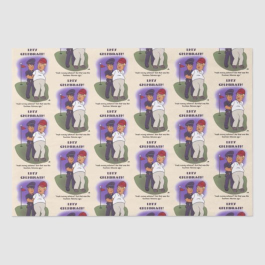 Trump Felonies Tissuepapier (Voorkant)