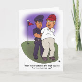 Trump Felonies Wenskaart Kaart (Voorkant)