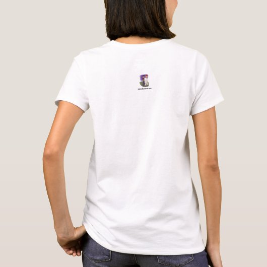 Trump Felonies Women's White T-Shirt (Achterkant)