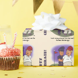 Trump Felonies Wrapping Paper Cadeaupapier