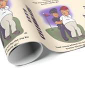 Trump Felonies Wrapping Paper Cadeaupapier (Rol Hoek)