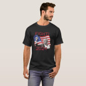Trump Fight 2024-campagne T Shirt T-Shirt (Voorkant volledig)