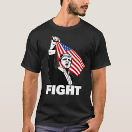 Trump Fight Assassination Poging Verkiezing T-shir T-shirt
