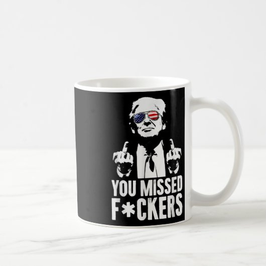 Trump Fight Fight Fight Koffiemok (Rechts)