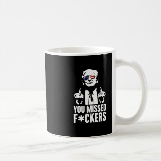 Trump Fight Fight Fight Koffiemok (Rechts)