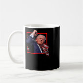 Trump Fight Fight Fight Koffiemok (Links)