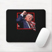 Trump Fight Fight Fight Muismat (Met muis)